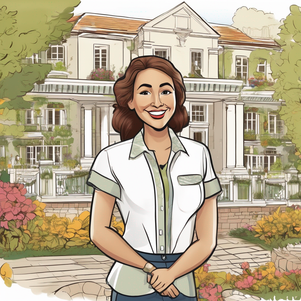 Illustrated member portrait for M. COONEY