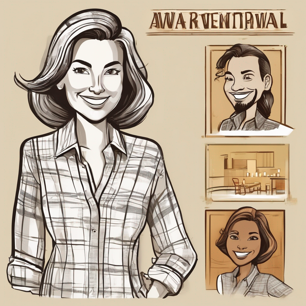 Illustrated member portrait for P. Sanchez