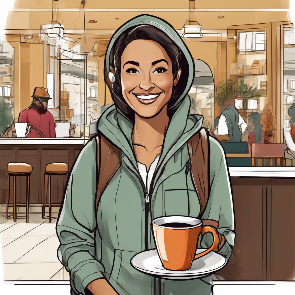 Illustrated member portrait for T. Marek