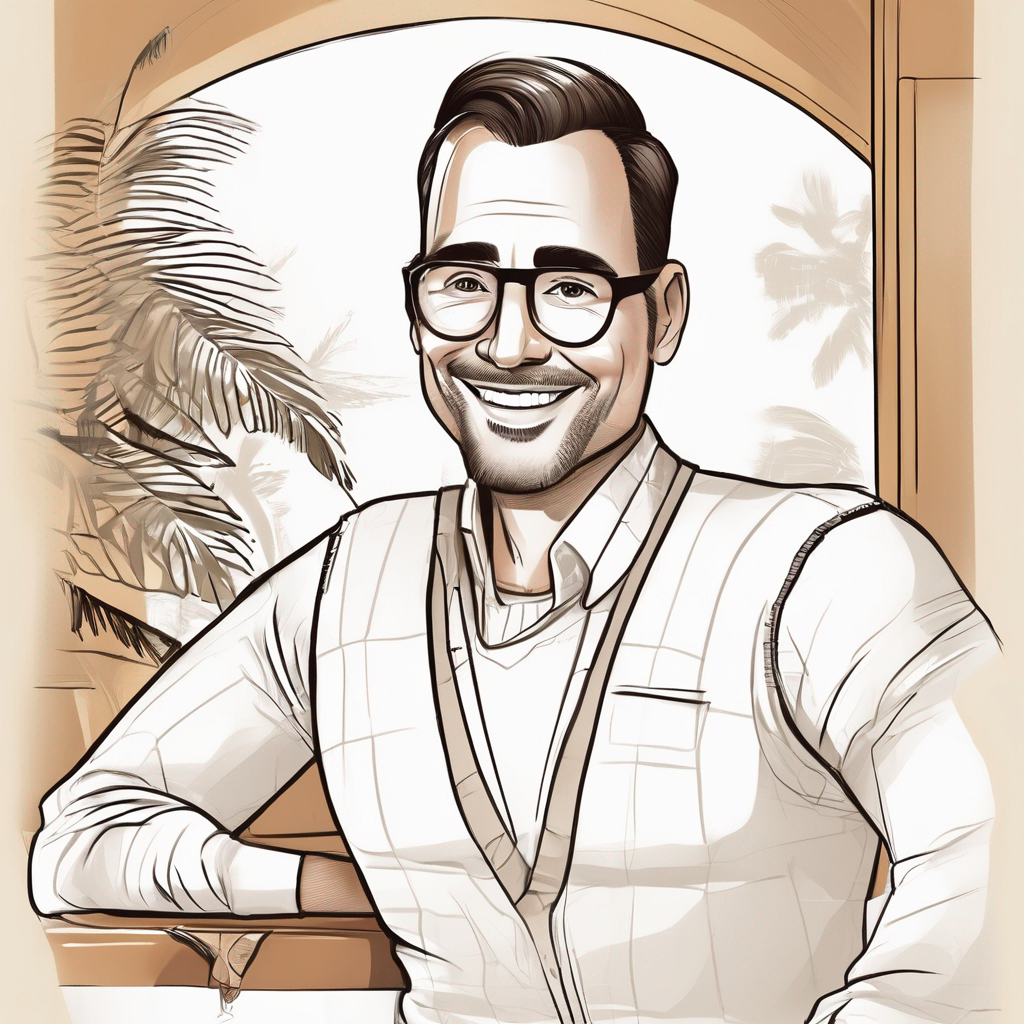 Illustrated member portrait for G. wilson