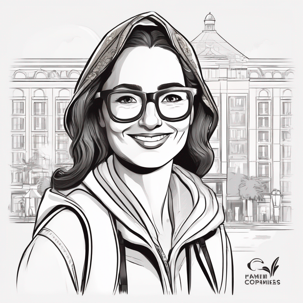 Illustrated member portrait for S. Specks