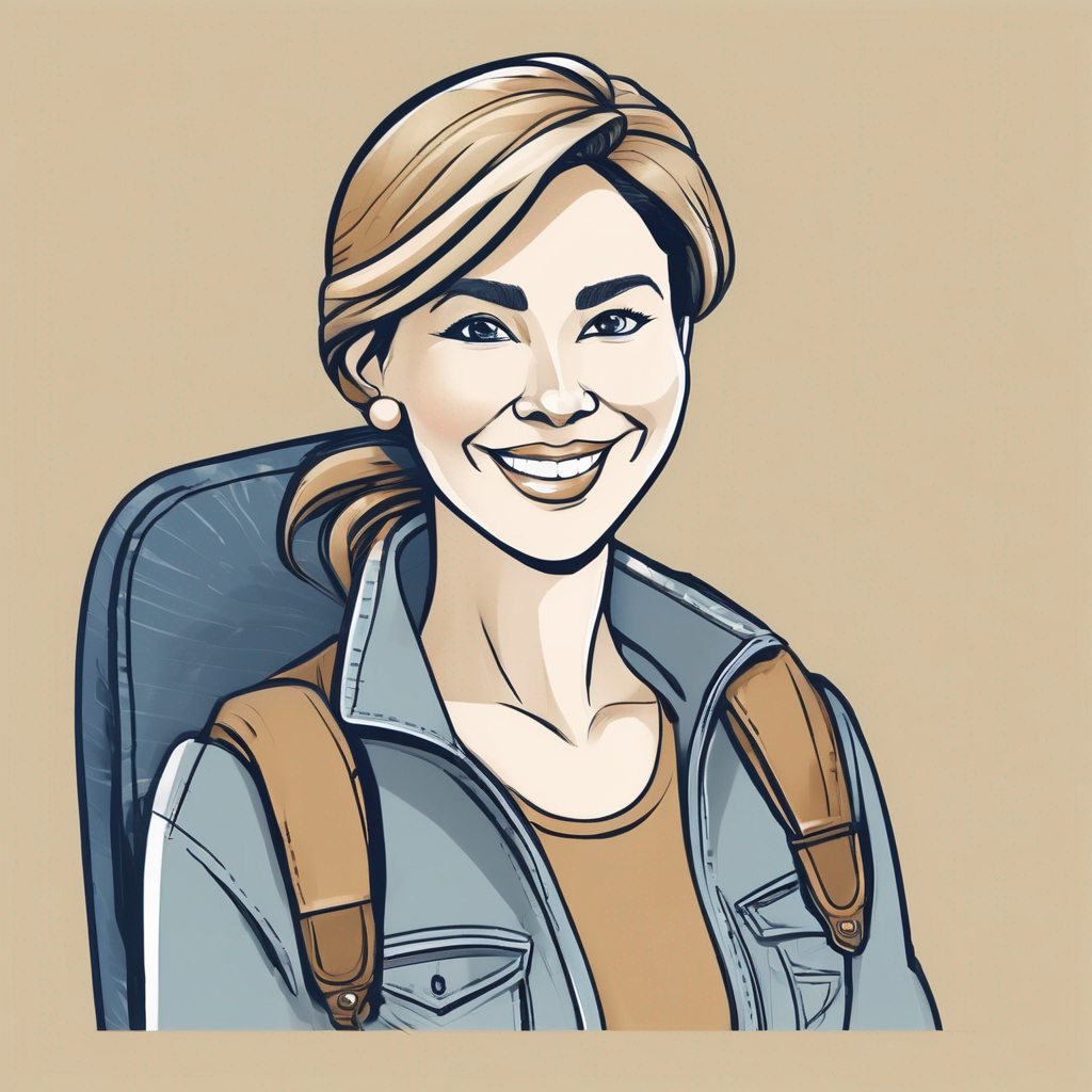 Illustrated member portrait for H. COLLADO