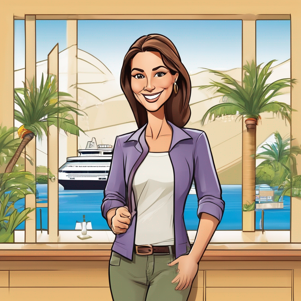Illustrated member portrait for Jane J.